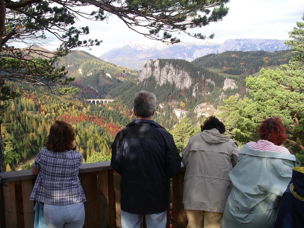 Gasthof Berghof Semmering Bagian luar foto